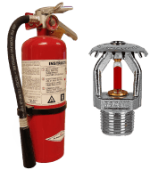 Fire Extinguishers & Sprinklers